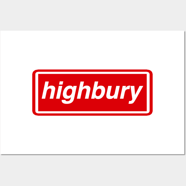 Highbury Wall Art by Confusion101